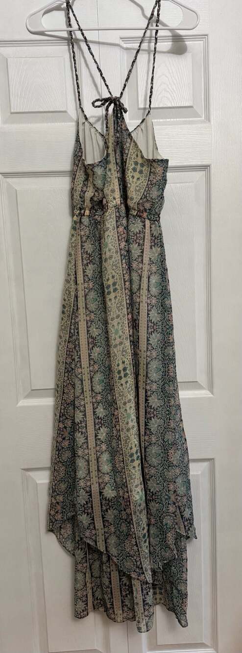 American Eagle Outfitters Floral Print Halter Maxi Dress XS